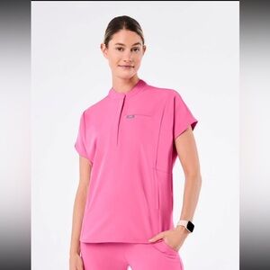 Figs F*ing Pink Montex Top XXS